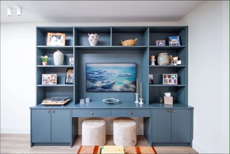 DIY SOS Bray: media wall and fitted shelving