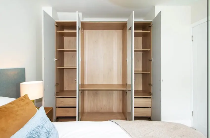 DIY SOS Bray: bedroom with fitted wardrobes