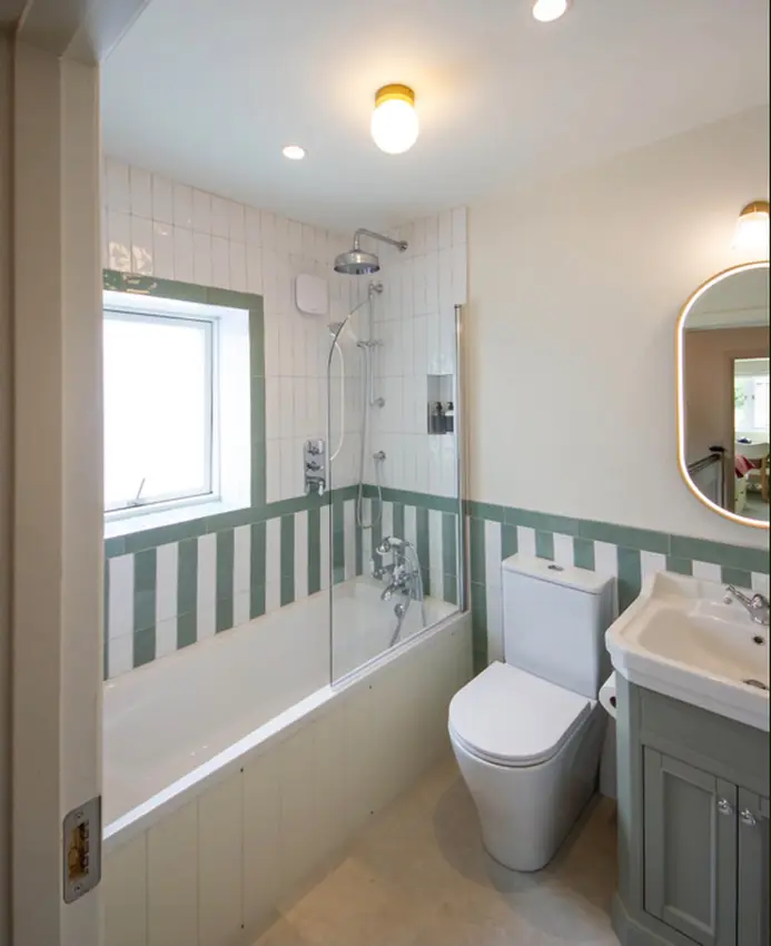 DIY SOS Bray: bath, window and finished panelling