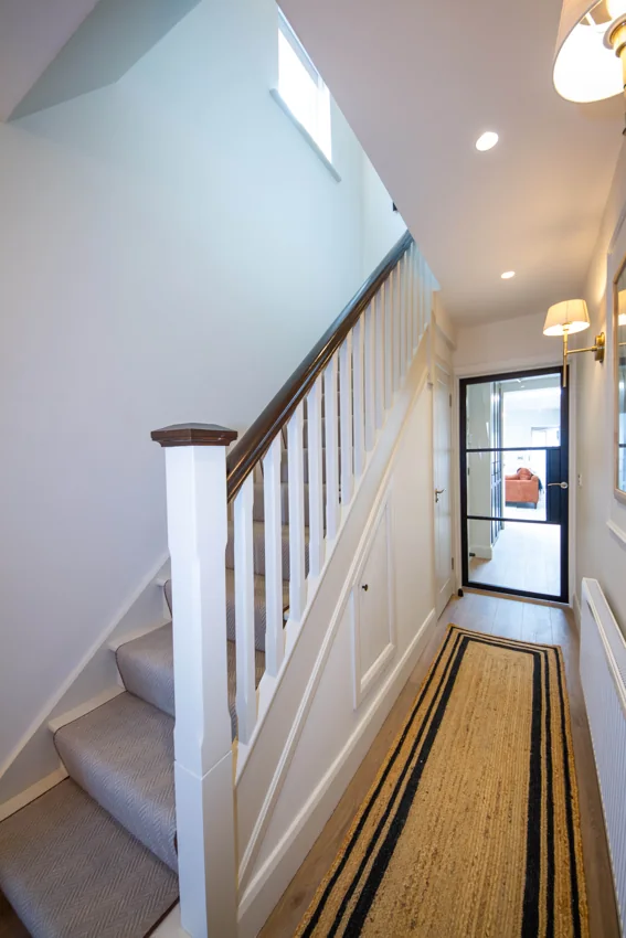 Hallway, staircase and joinery details