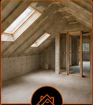 Attic conversion project in Mayo