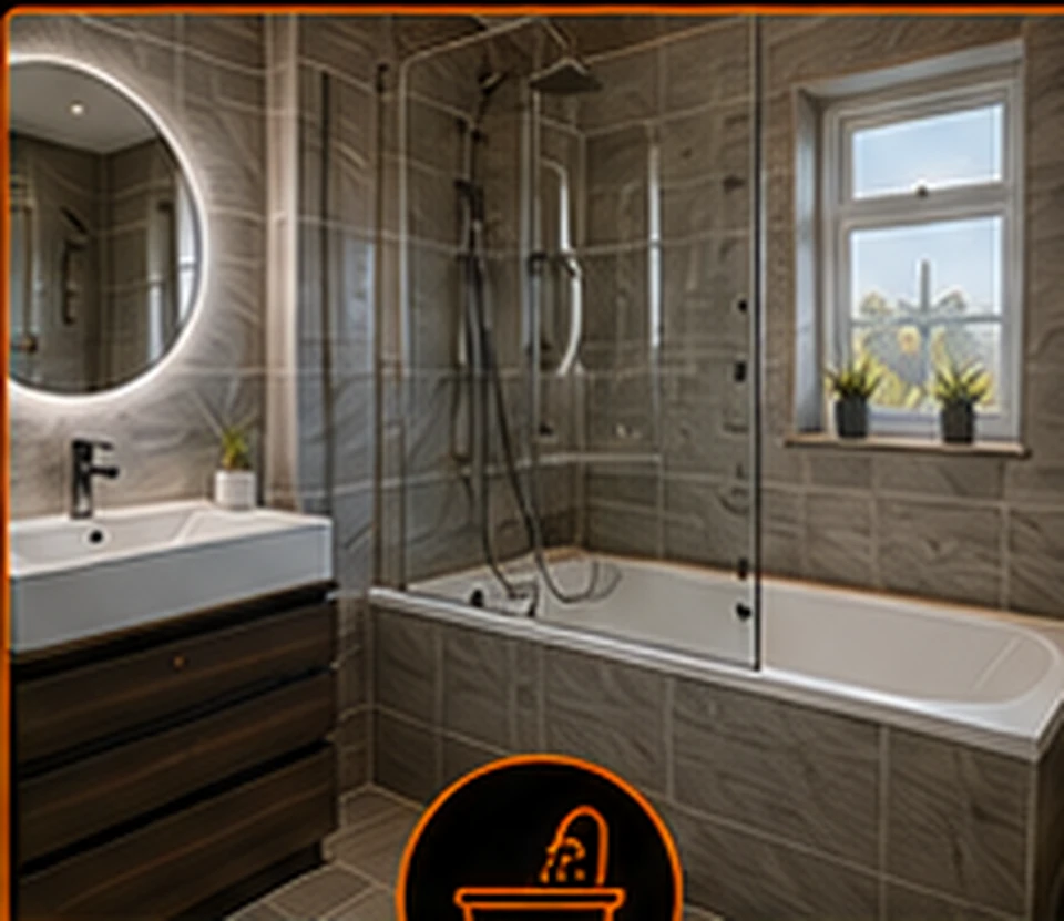 Bathroom tiling project in Meath