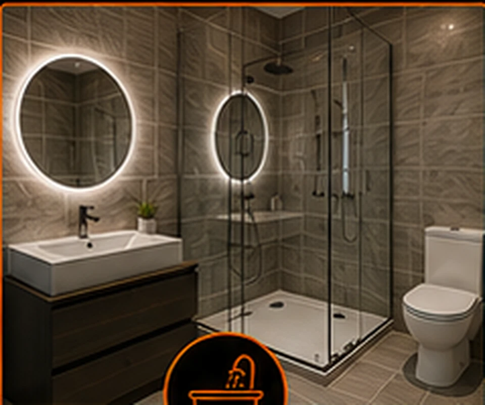 Bathroom tiling project in Monaghan