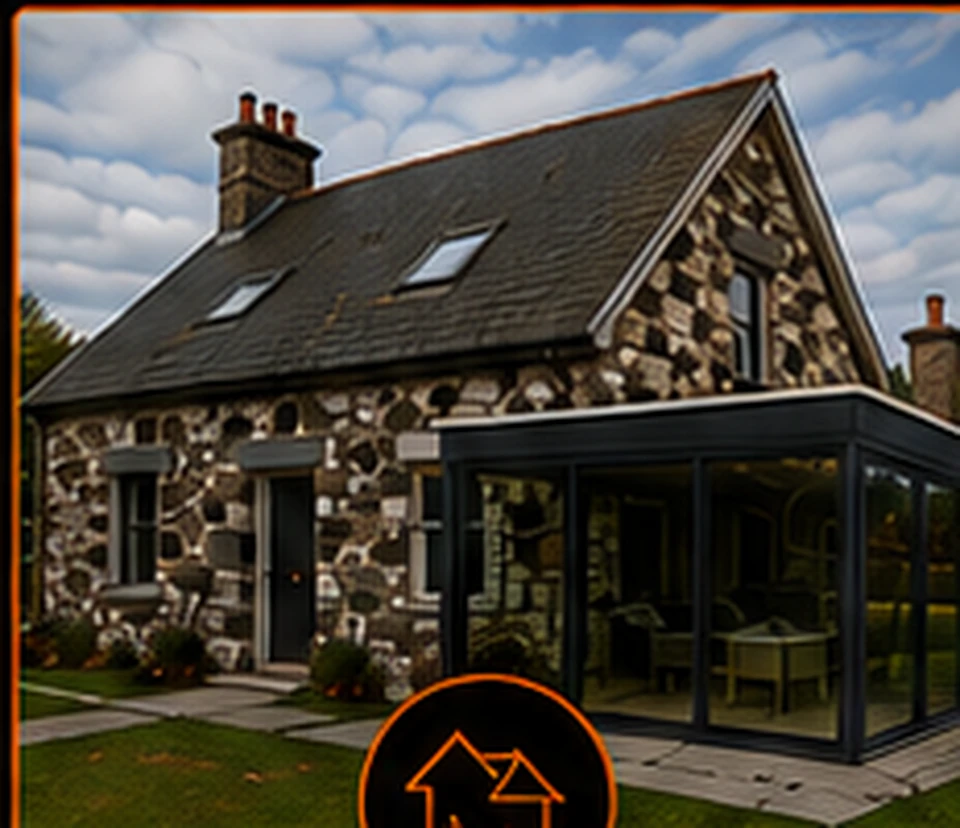 Building renovation and extension project in Donegal