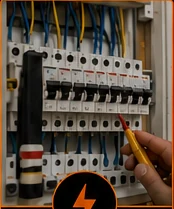 Domestic electrical work project in Cork