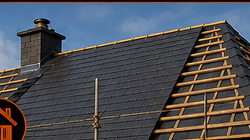 Roof work on a new-build project