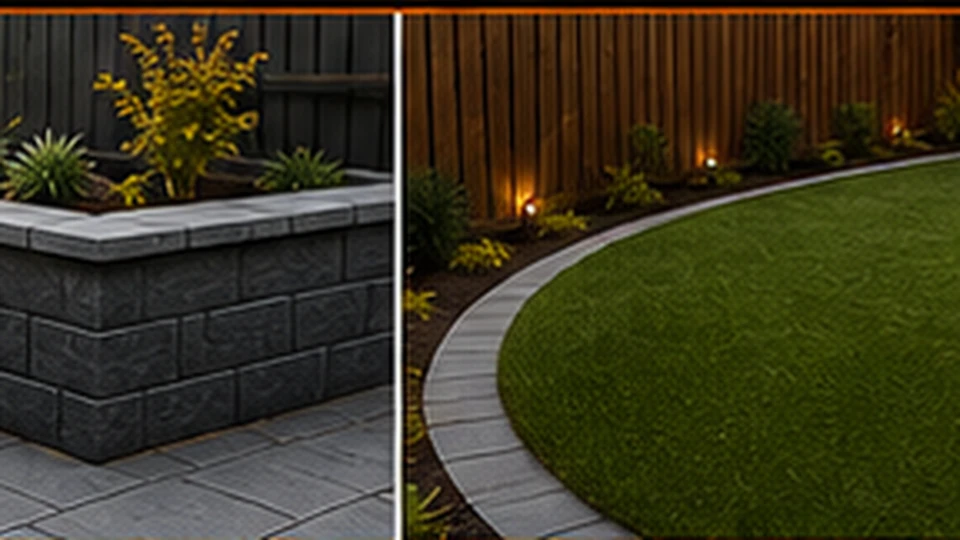 Soft and hard landscaping project