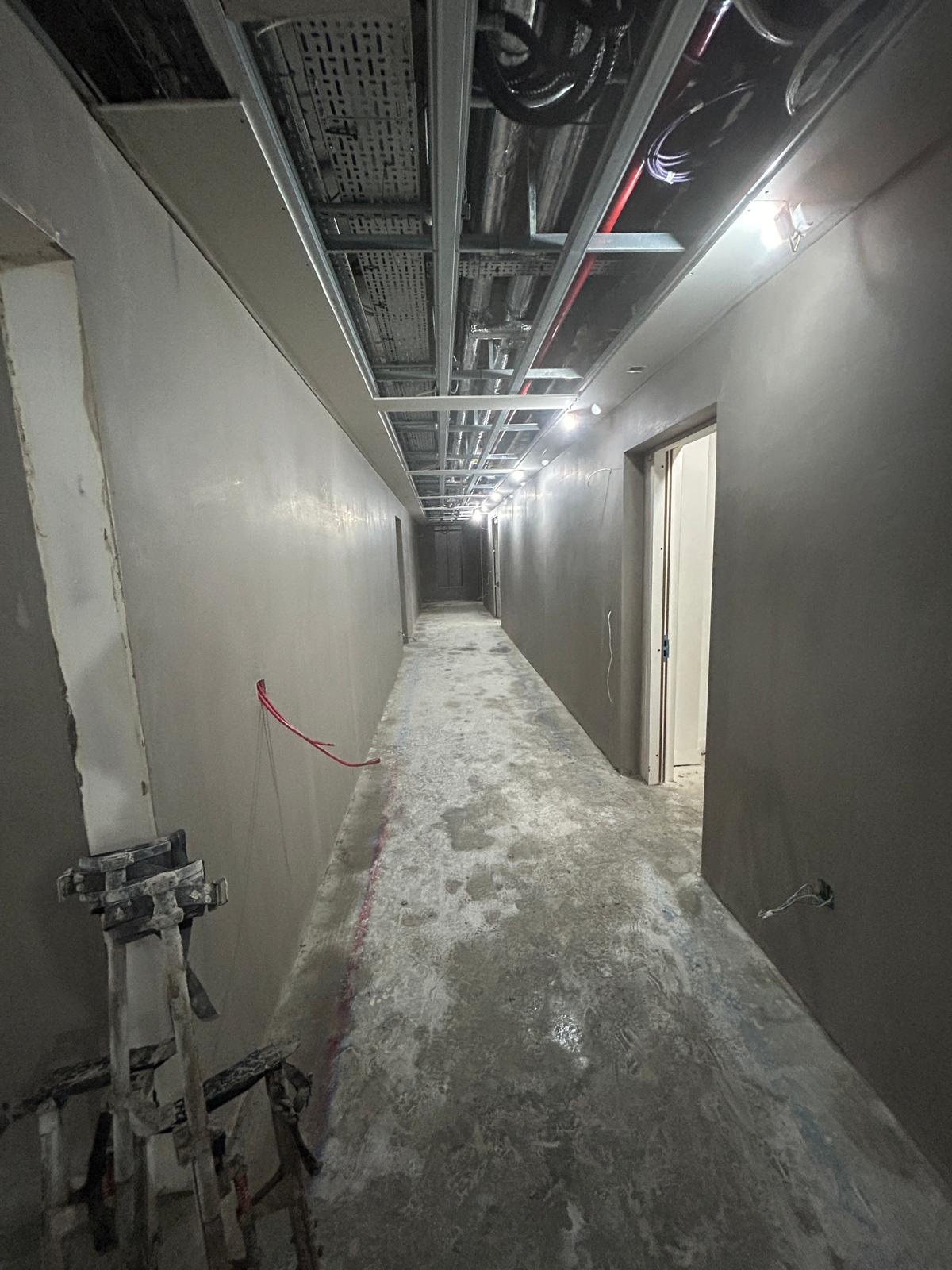 Causani Plastering commercial work – project photograph 1