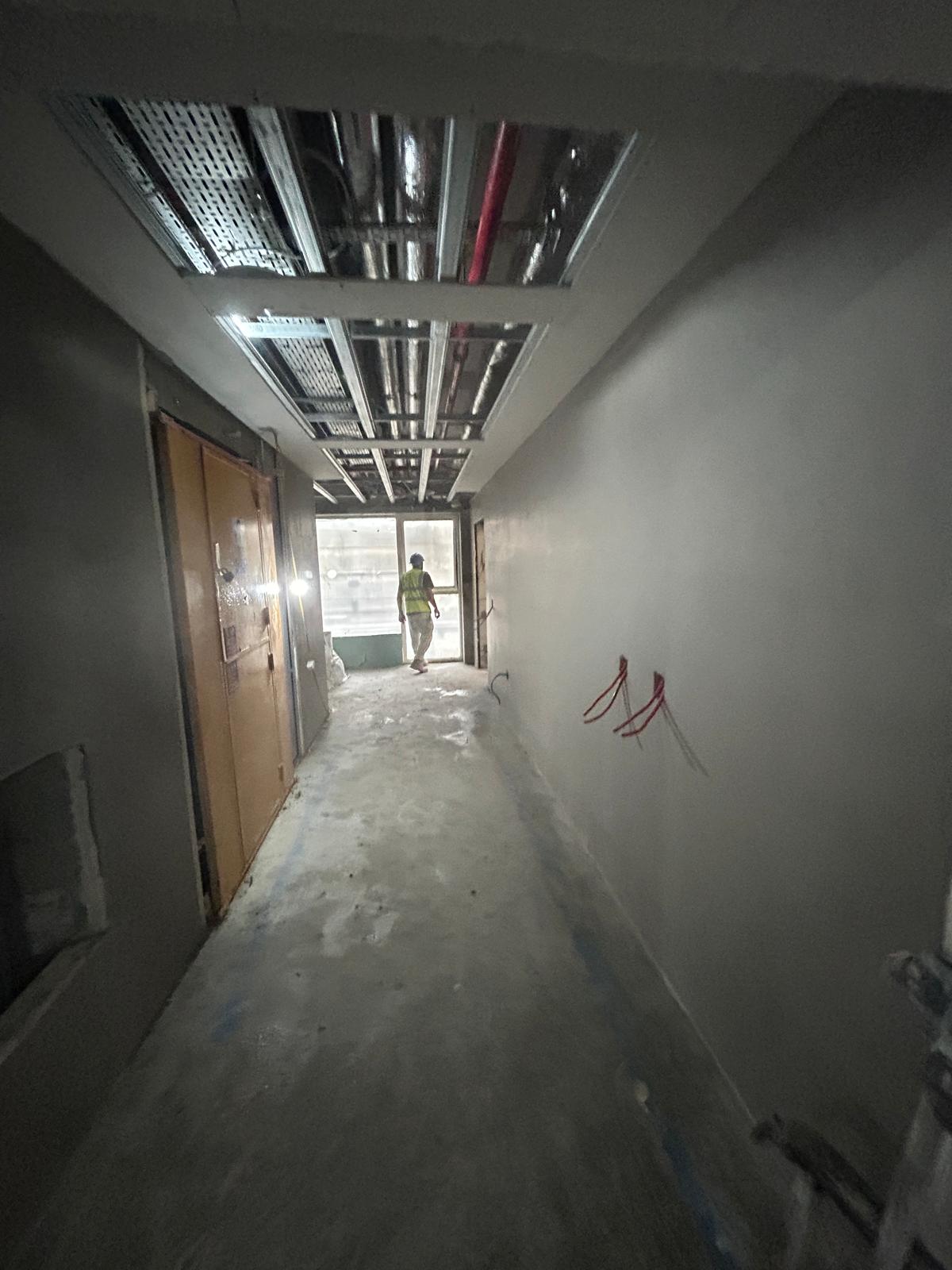 Causani Plastering commercial work – project photograph 2