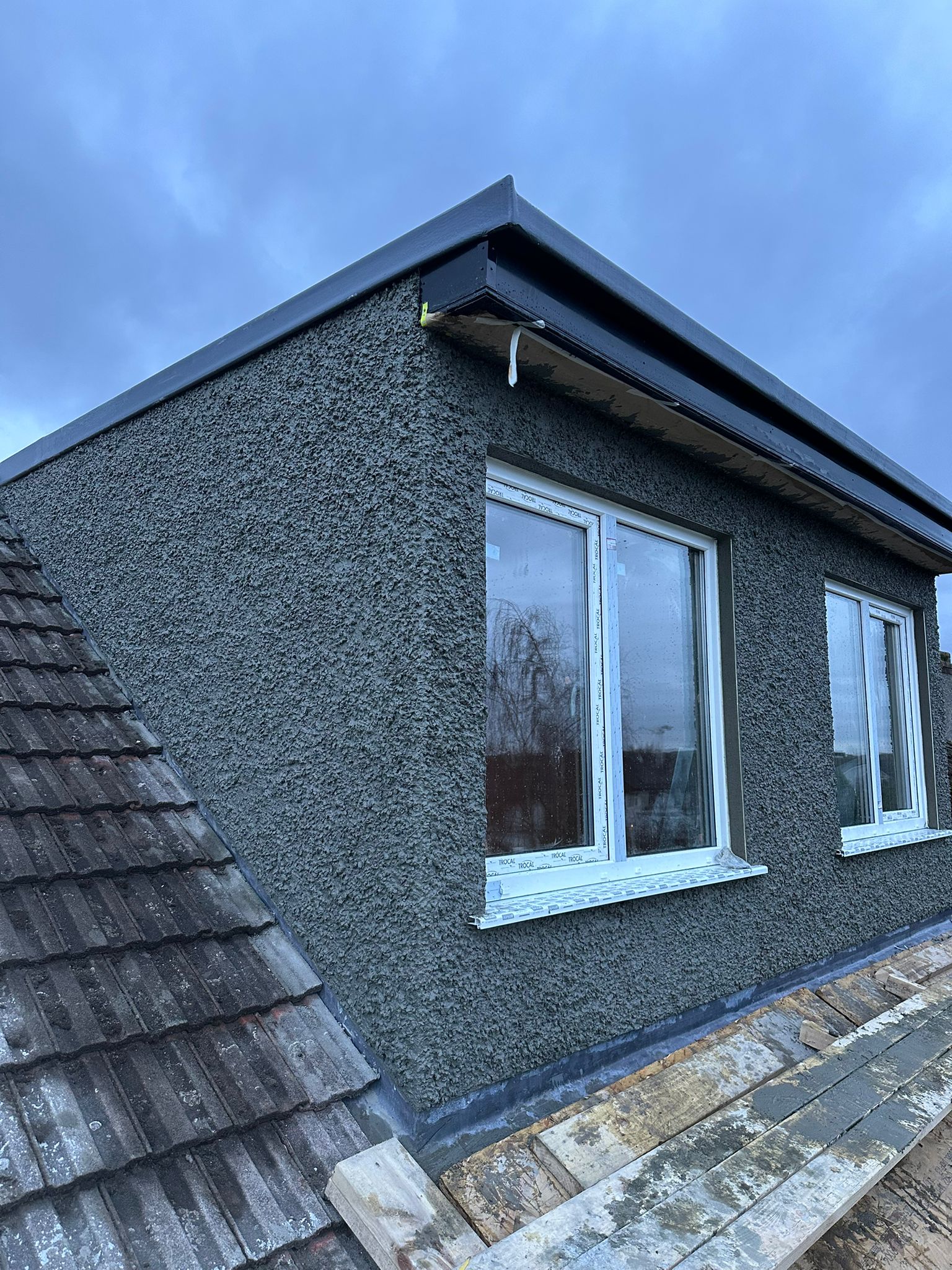 Causani Plastering external rendering – project photograph 1