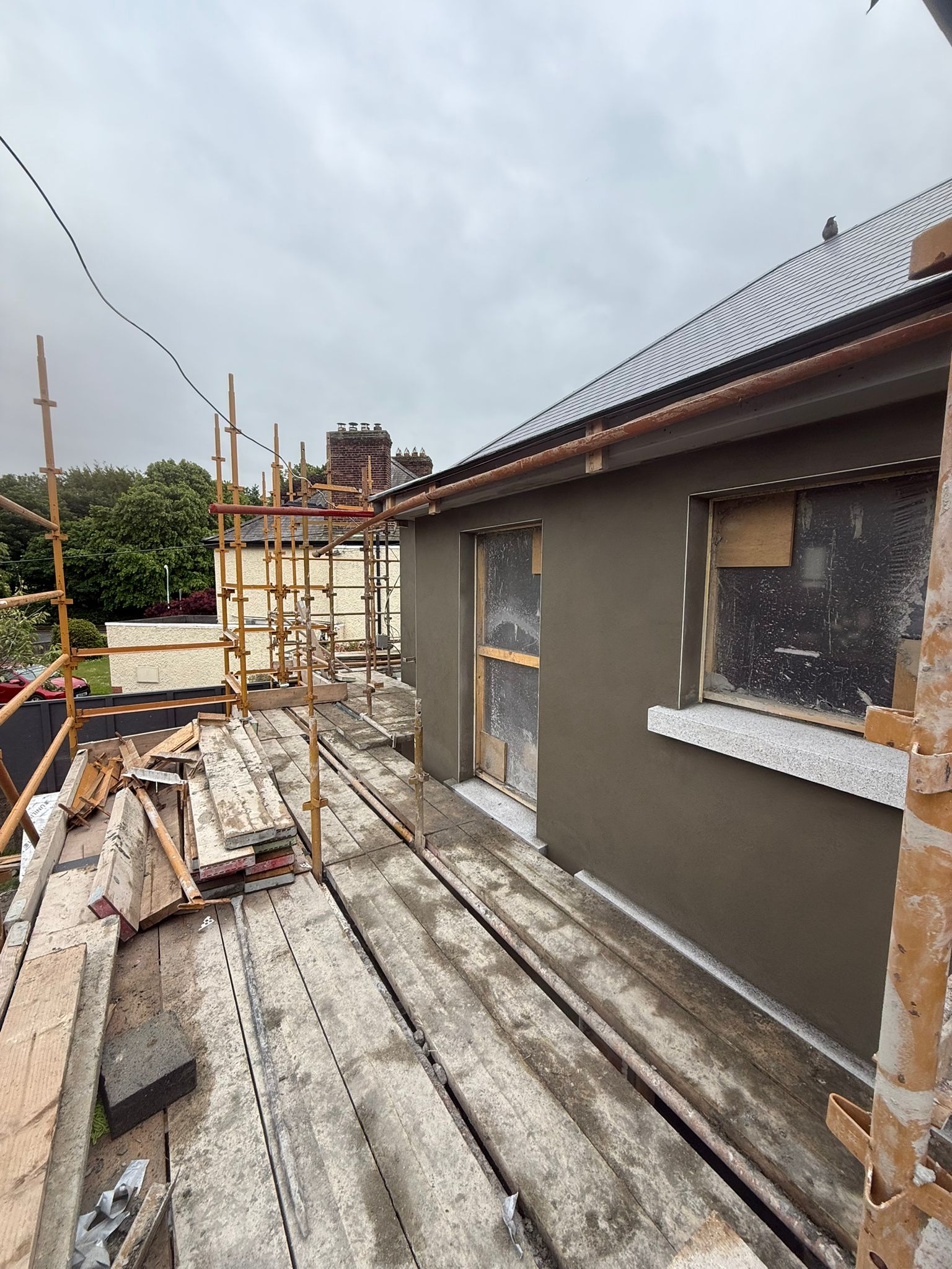 Causani Plastering external rendering – project photograph 3