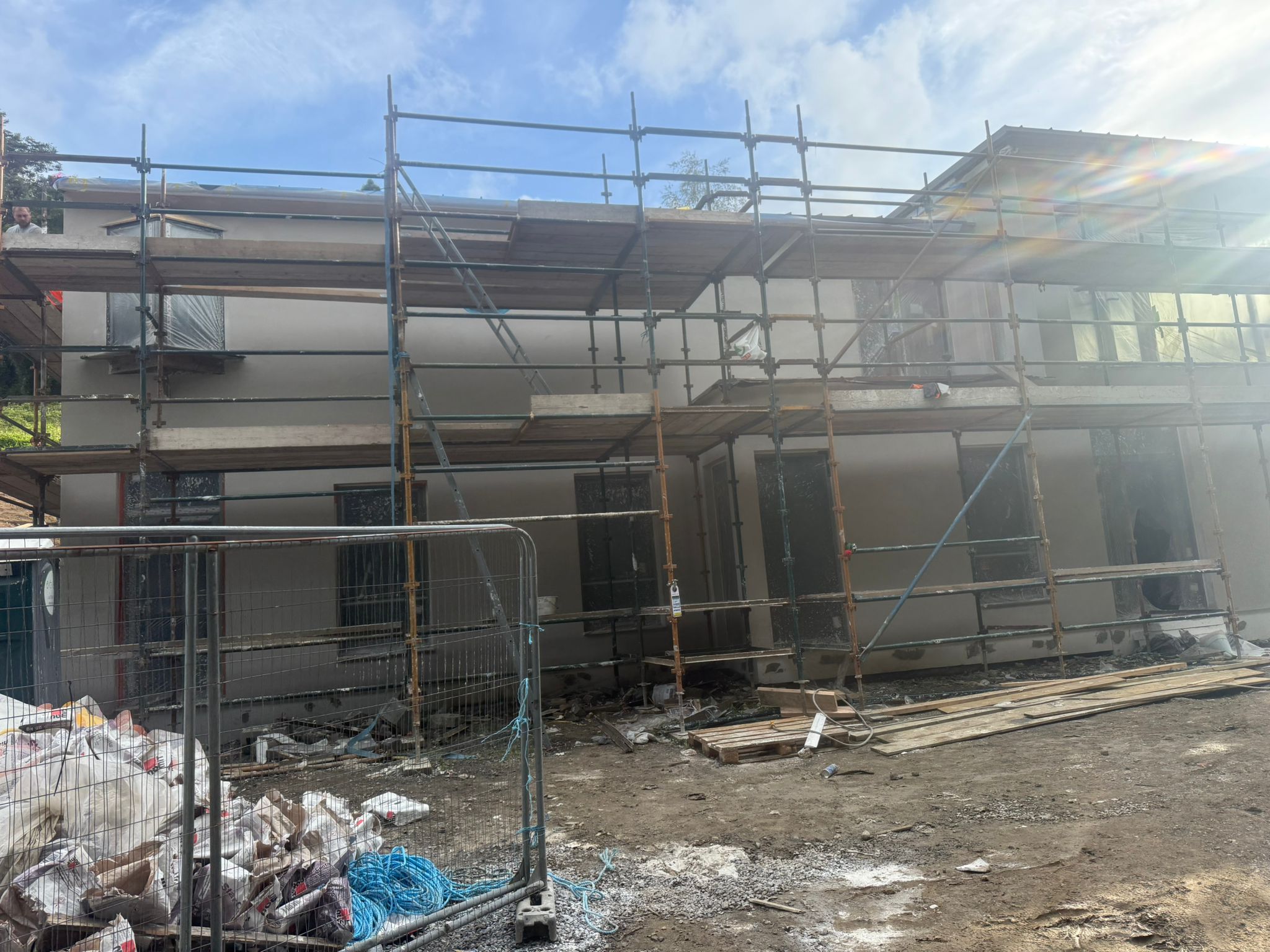 Causani Plastering external rendering – project photograph 4