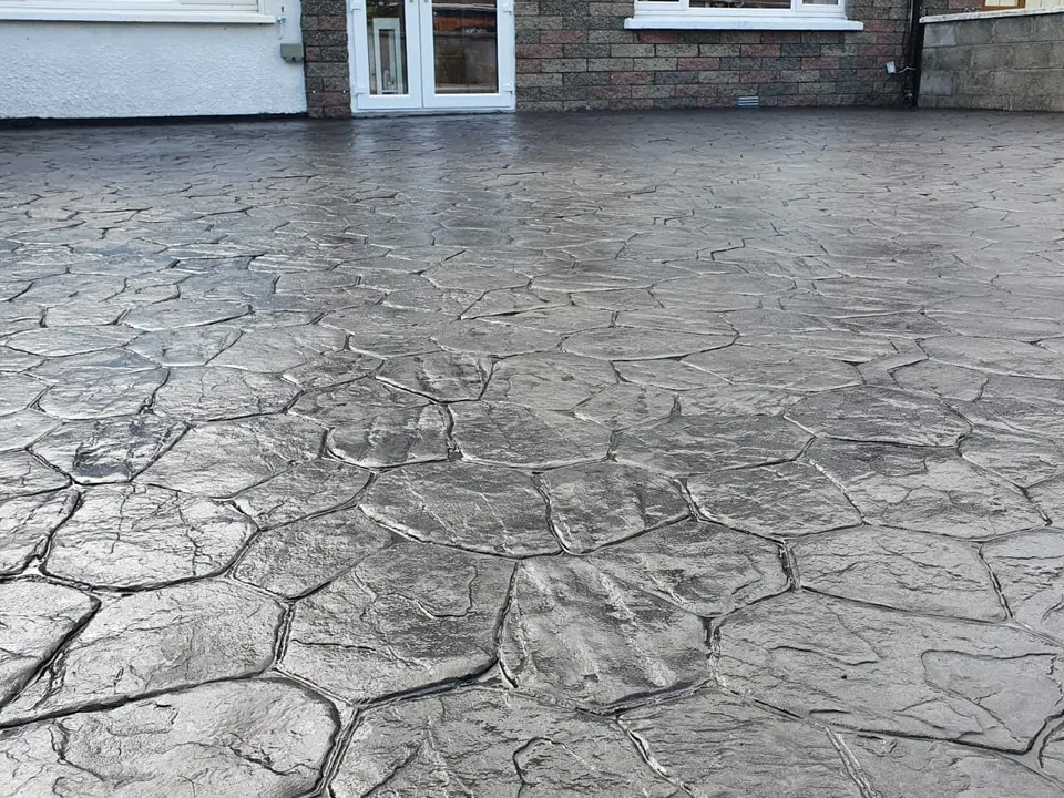 CG Groundworks Ltd imprinted concrete & driveways – project photograph 5