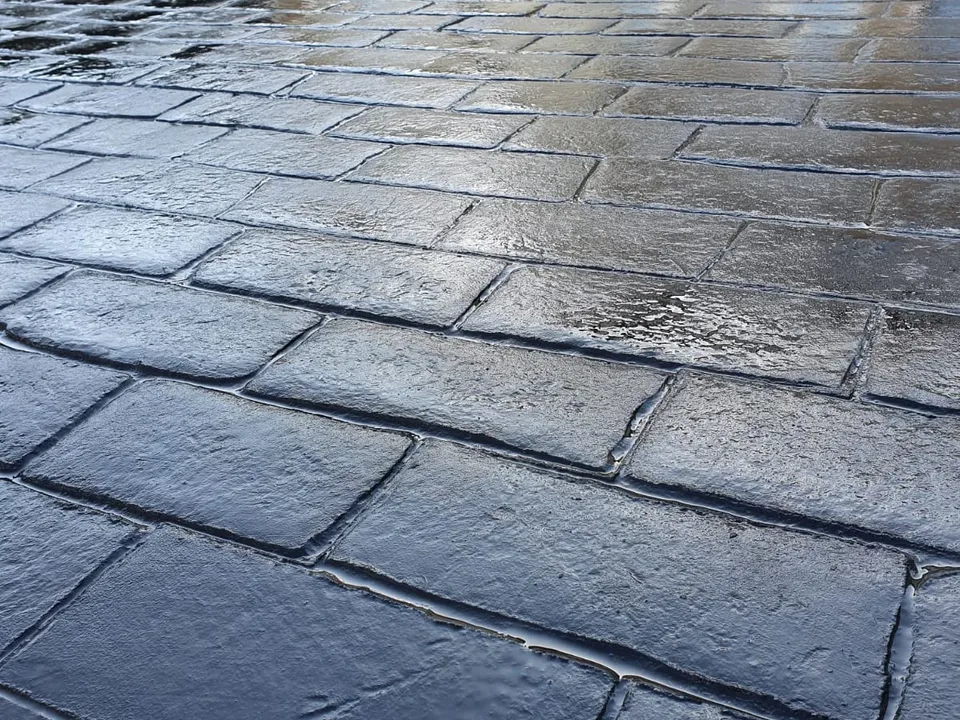 CG Groundworks Ltd imprinted concrete & driveways – project photograph 8