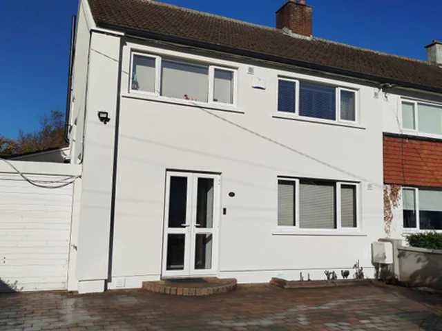 CGR Titan Builders external wall insulation — before & after – project photograph 4