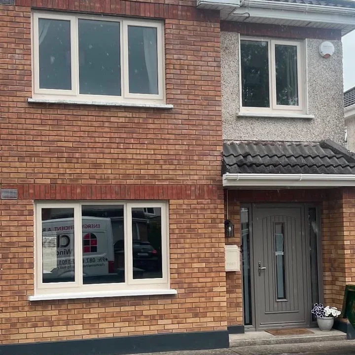 Replacement windows and door project by Claxton Windows and Doors