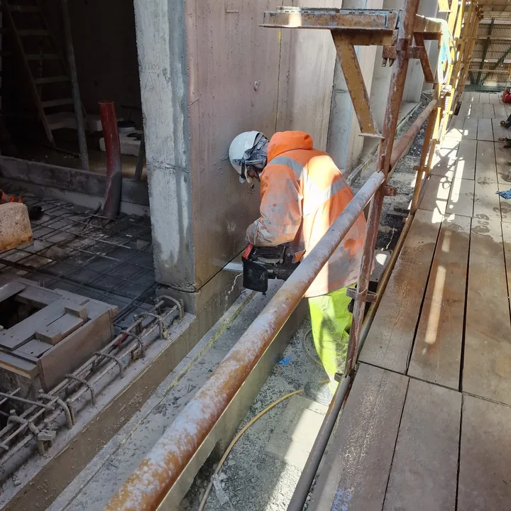 Specialist drilling and cutting equipment by Derrypark Construction Ltd