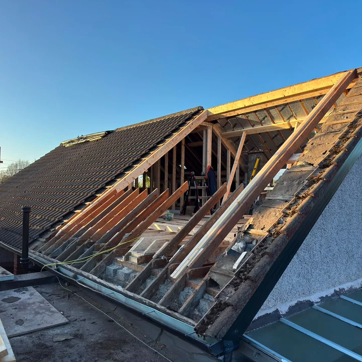 Roof renovation and structural roofing work by Edal Construction Limited