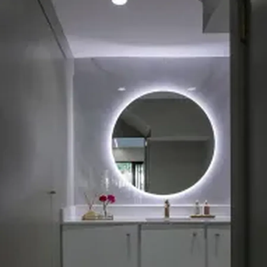 Completed contemporary interior extension