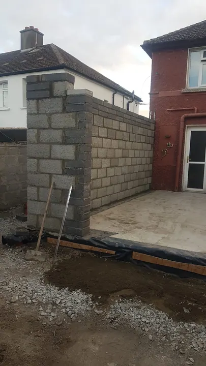 Glen Fitzpatrick bricklaying and blockwork project photograph 2