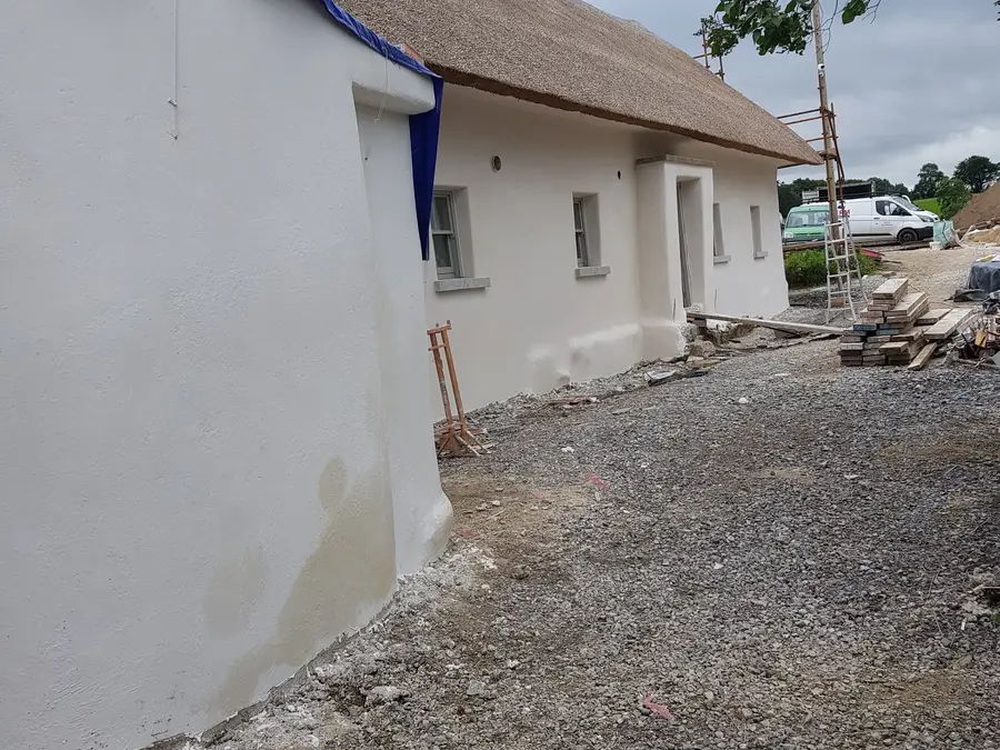 Rendered cottage side elevation