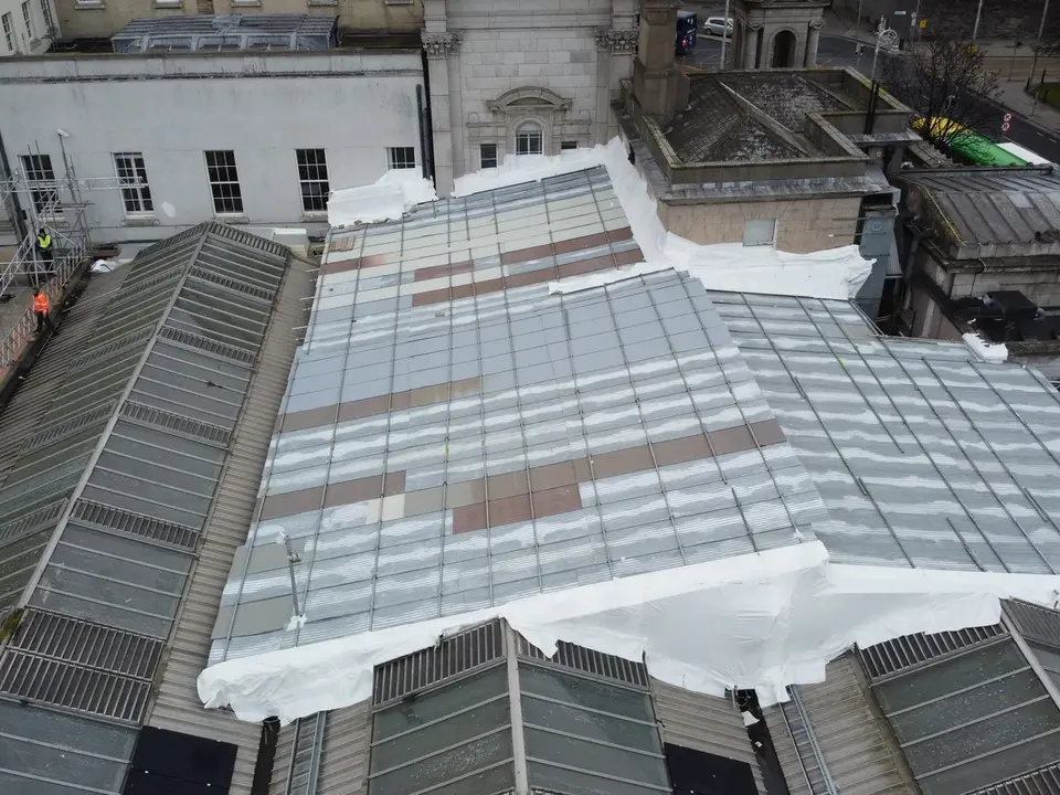 Irish Scaffolding Services temporary roof and weather protection