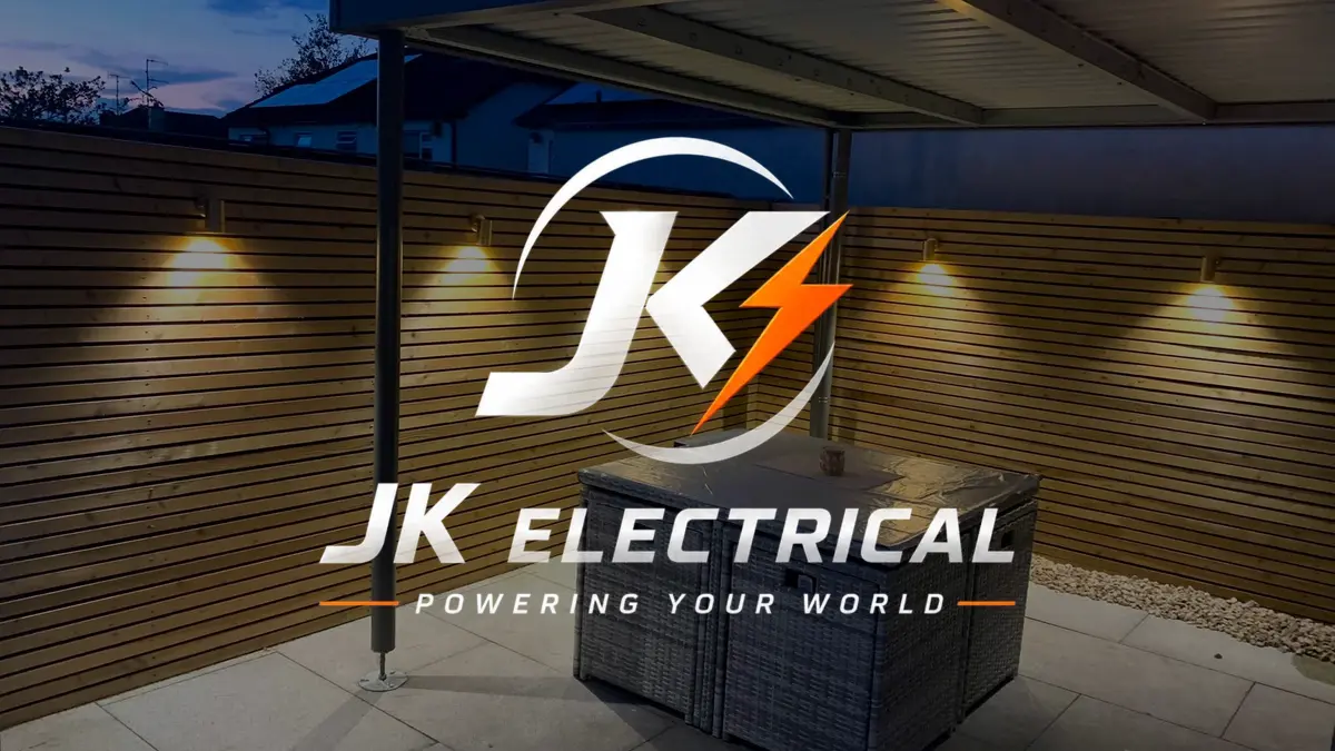 JK Electrical lighting project and company logo