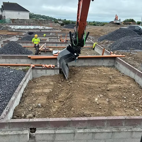JMC Construction excavation and foundation preparation