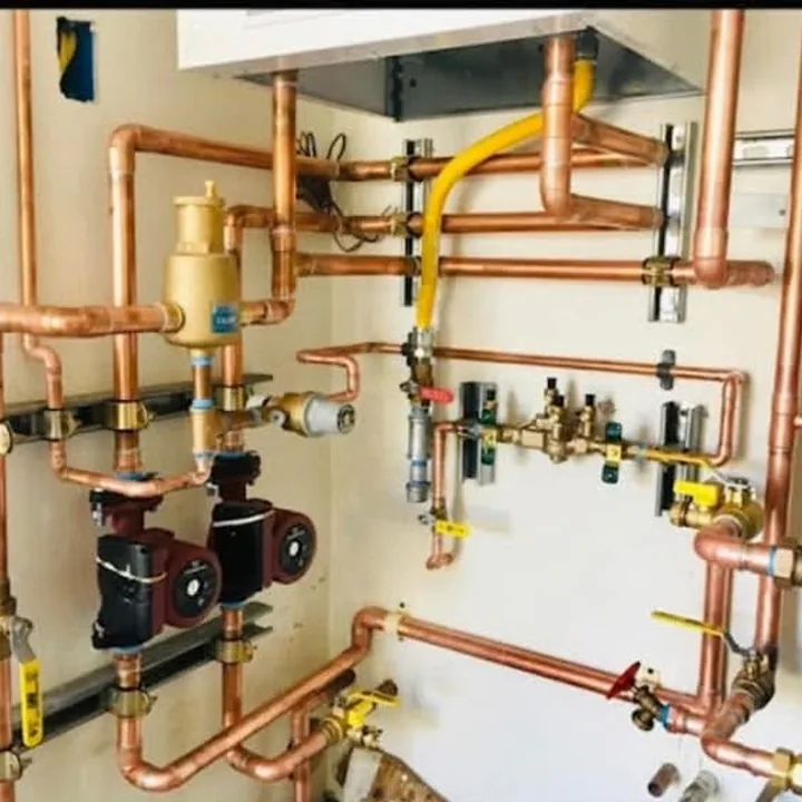 Central heating pipework installation by Kelly Plumbing & Heating