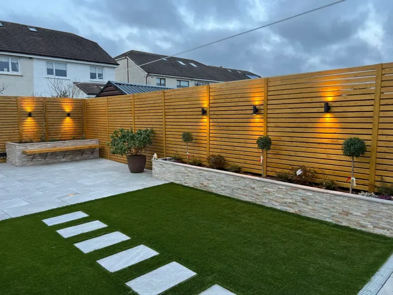 Leaf 2 Leaf Landscapes porcelain paving and garden landscaping project photograph 2