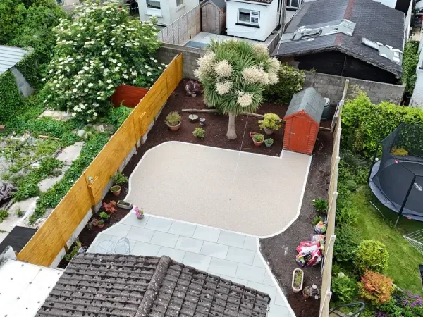 Leaf 2 Leaf Landscapes porcelain paving and garden landscaping project photograph 6