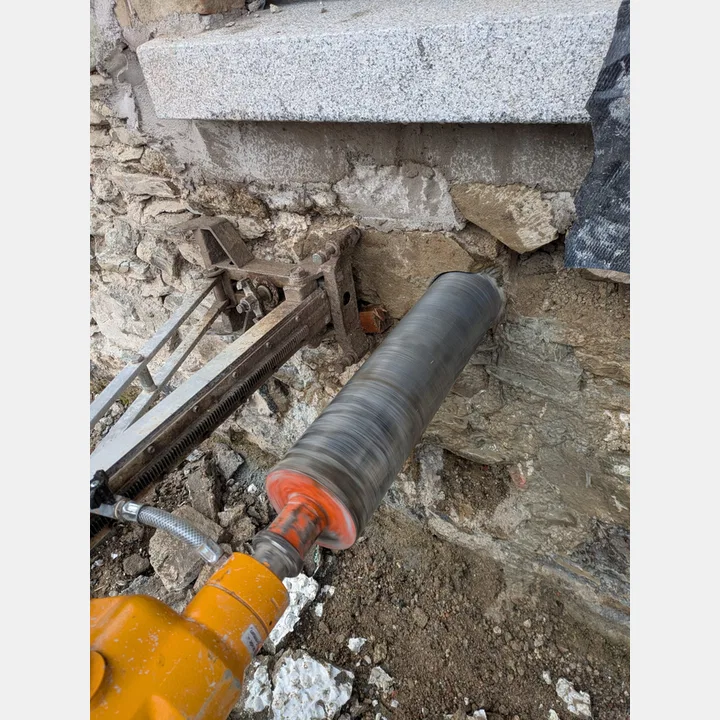 Core drilling and service penetration work by MG Wallchasing & Core Drilling Ltd – project photograph 17