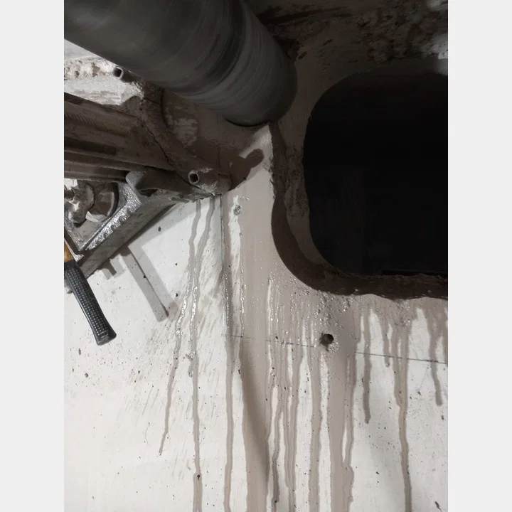 Wall chasing and service channel work by MG Wallchasing & Core Drilling Ltd – project photograph 3