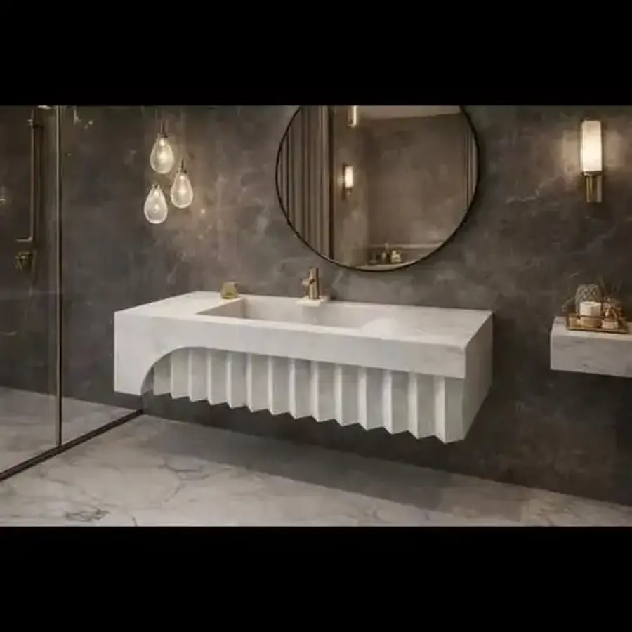Completed bathroom with bath, wall tiling and radiator