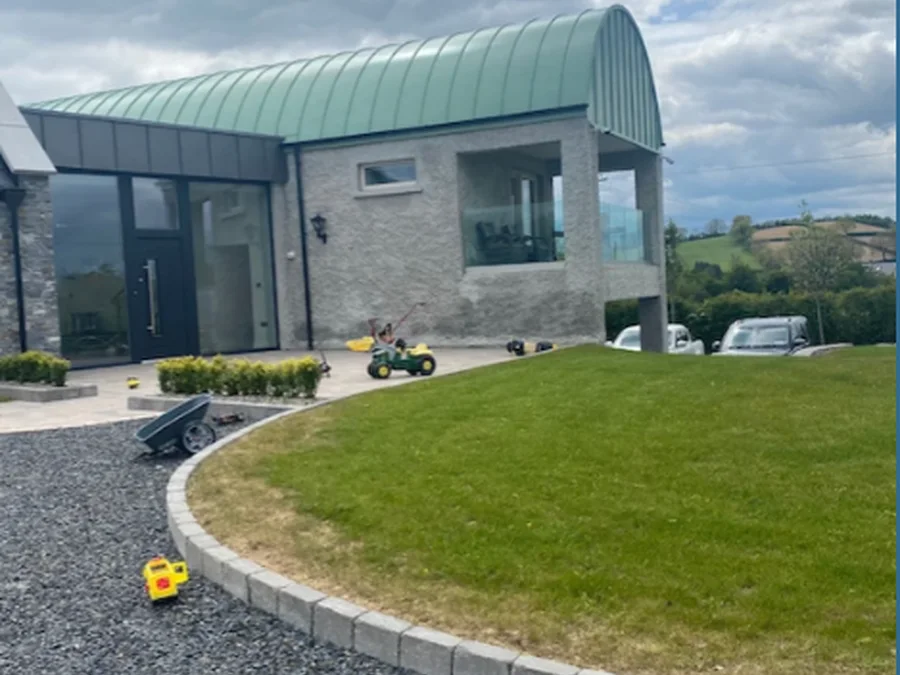 Residential exterior and landscaping project by Paul Smyth Building Services