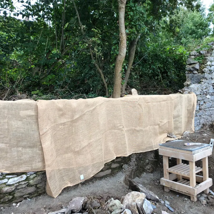PDH Stone Masonry lime mortar restoration project 1