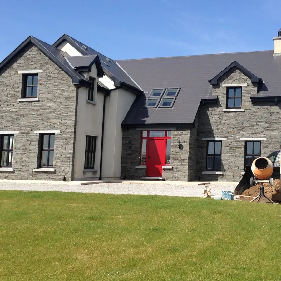 PDH Stone Masonry dry-stone house facade project 1