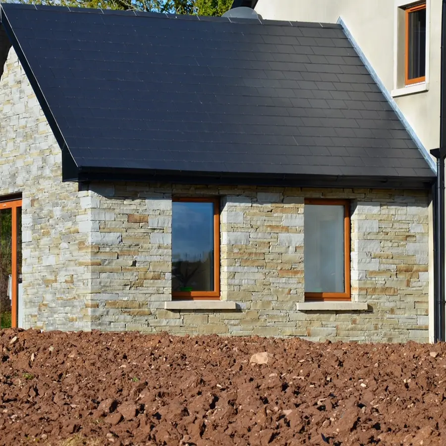 PDH Stone Masonry dry-stone house facade project 2