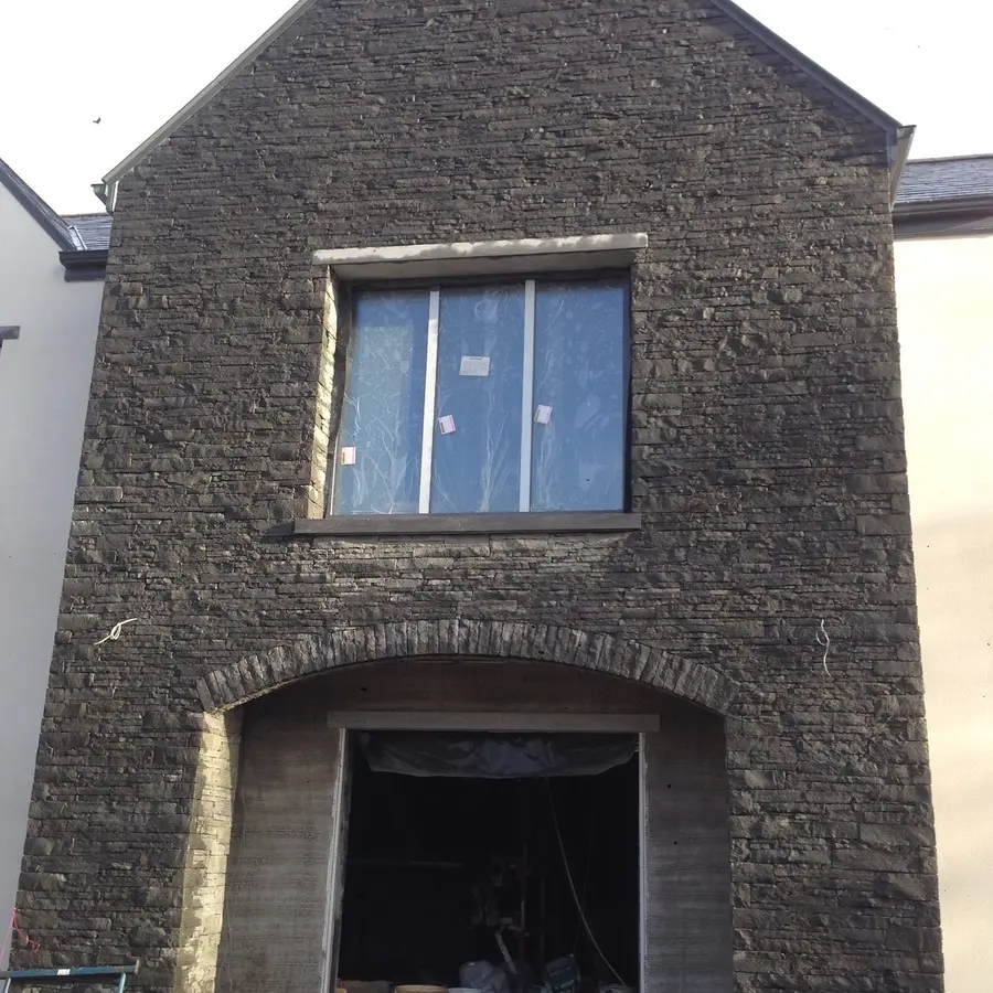 PDH Stone Masonry dry-stone wall and pier project