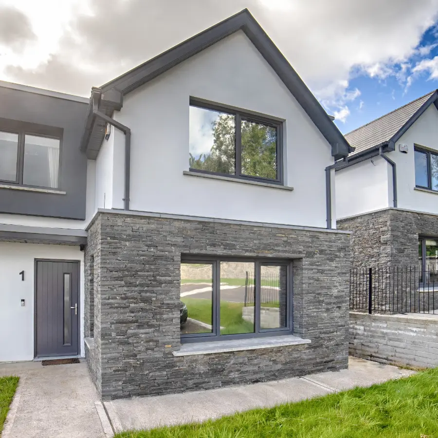 PDH Stone Masonry completed residential stone facade