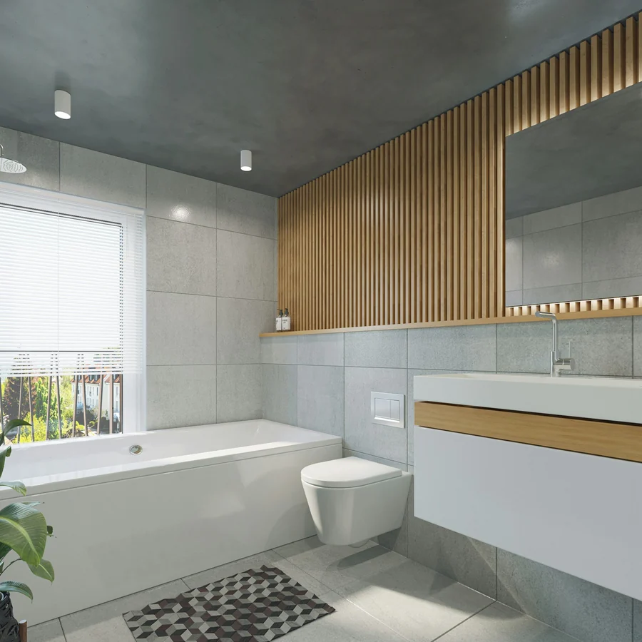 Modern bathroom installation and renovation