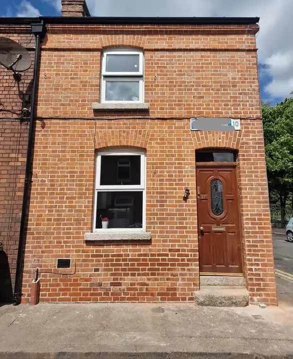 Dublin house façade after brick paint removal and restoration by Rigney Restoration