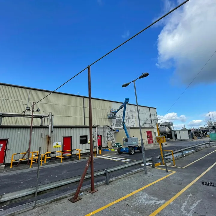 Industrial contracting project by T Connell & Sons Contracting Ltd